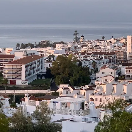 Playa Burriana, Tva Terasser, Havsutsikt, Pool Appartement Nerja