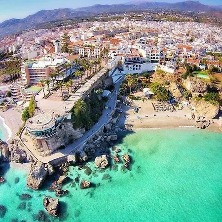 Playa Burriana, Tva Terasser, Havsutsikt, Pool Appartement