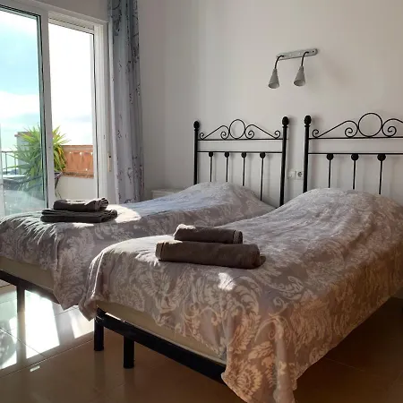 Playa Burriana, Tva Terasser, Havsutsikt, Pool Appartement
