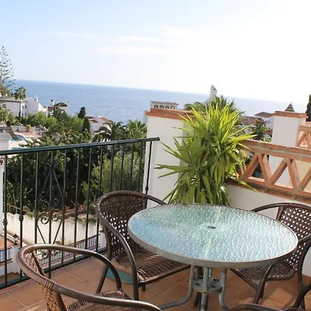 Playa Burriana, Tva Terasser, Havsutsikt, Pool Appartement Nerja