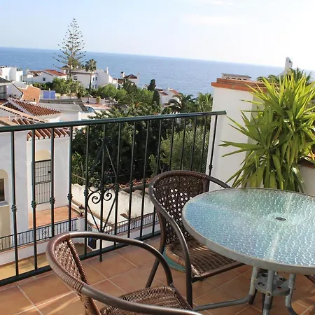 Playa Burriana, Tva Terasser, Havsutsikt, Pool Appartement