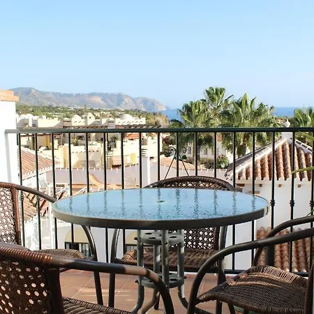 Playa Burriana, Tva Terasser, Havsutsikt, Pool Appartement *